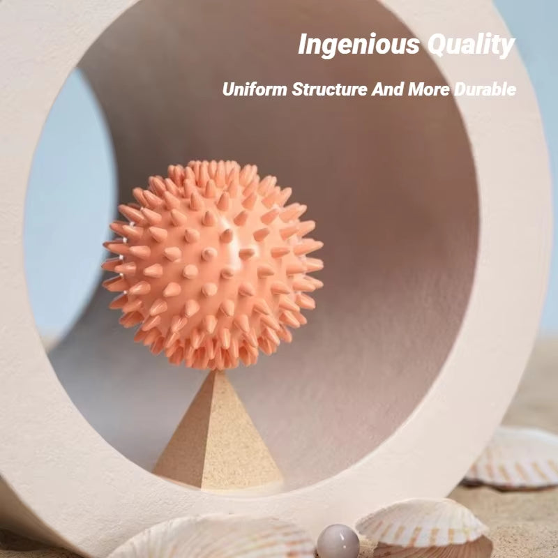 Myofascial Release Massage Ball - Durable Spiky Roller for Deep Tissue Trigger Point Therapy and Muscle Recovery