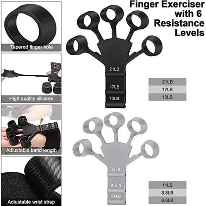 Hand Grip Strengthener for Forearm Strength and Muscle Recovery - Rehabilitation and Fitness Accessory